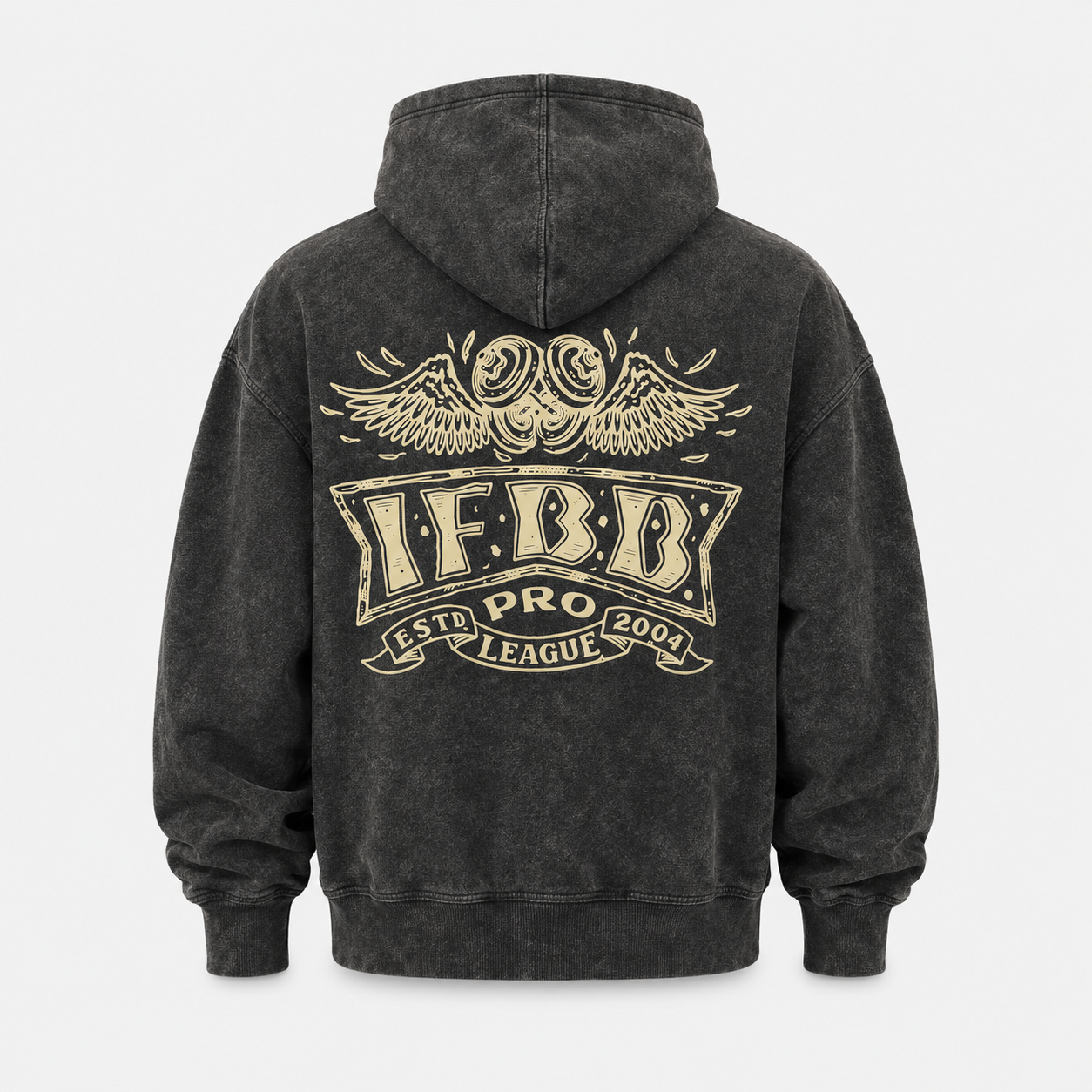 IFBB PRO LEGACY DISTRESSED HOODIE