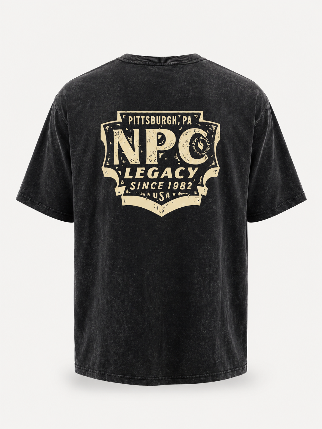 NPC LEGACY OVERSIZED DISTRESSED T-SHIRT