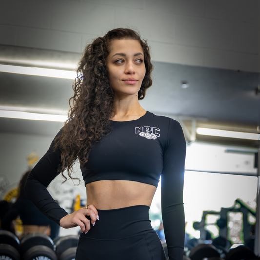 NPC Performance Long Sleeve Crop Top