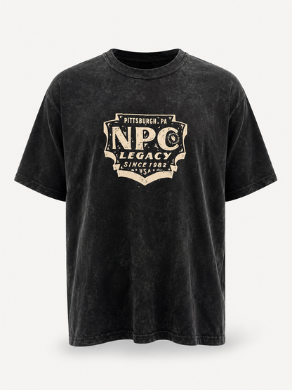 NPC LEGACY OVERSIZED DISTRESSED T-SHIRT