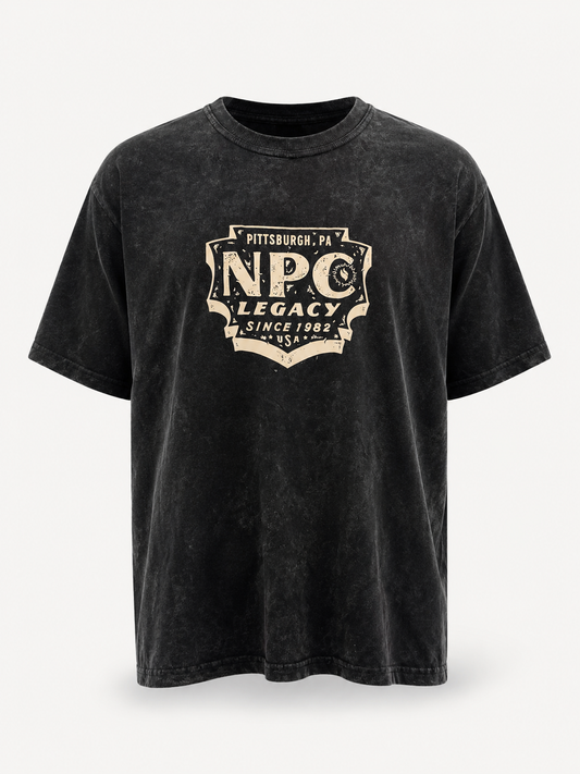 NPC LEGACY OVERSIZED DISTRESSED T-SHIRT
